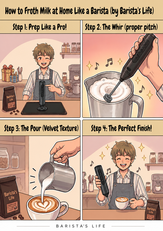 How to Froth Milk at Home Like a Barista