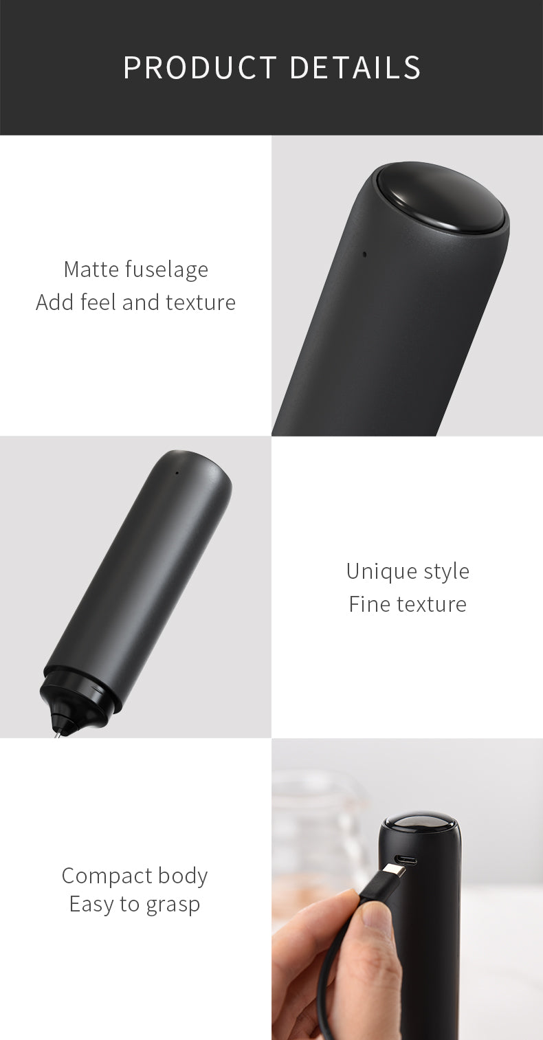 Signature Frother |  Premium Rechargeable Milk Frother