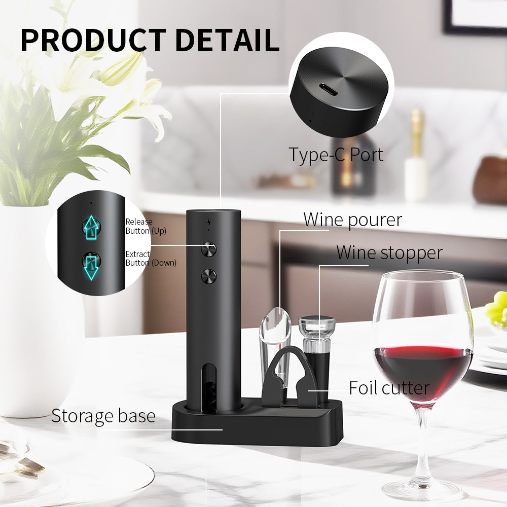 Ritual Wine Opener | Rechargeable Electric Wine Opener