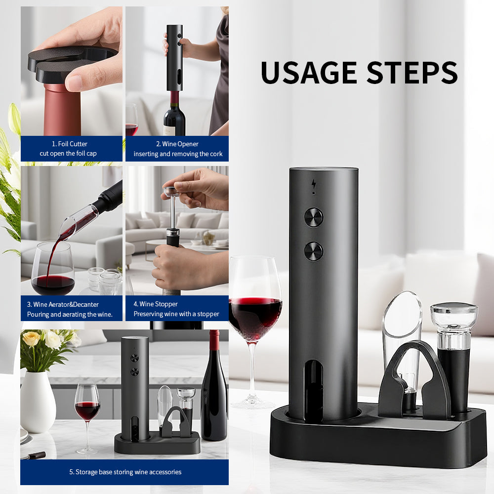 Ritual Wine Opener | Rechargeable Electric Wine Opener