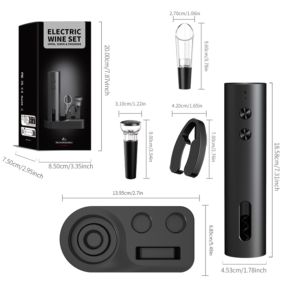 Ritual Wine Opener | Rechargeable Electric Wine Opener