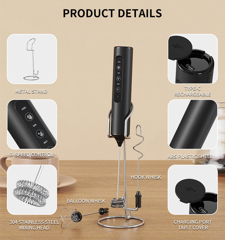 Frother Gift Set | Premium Milk Frother Gift Set